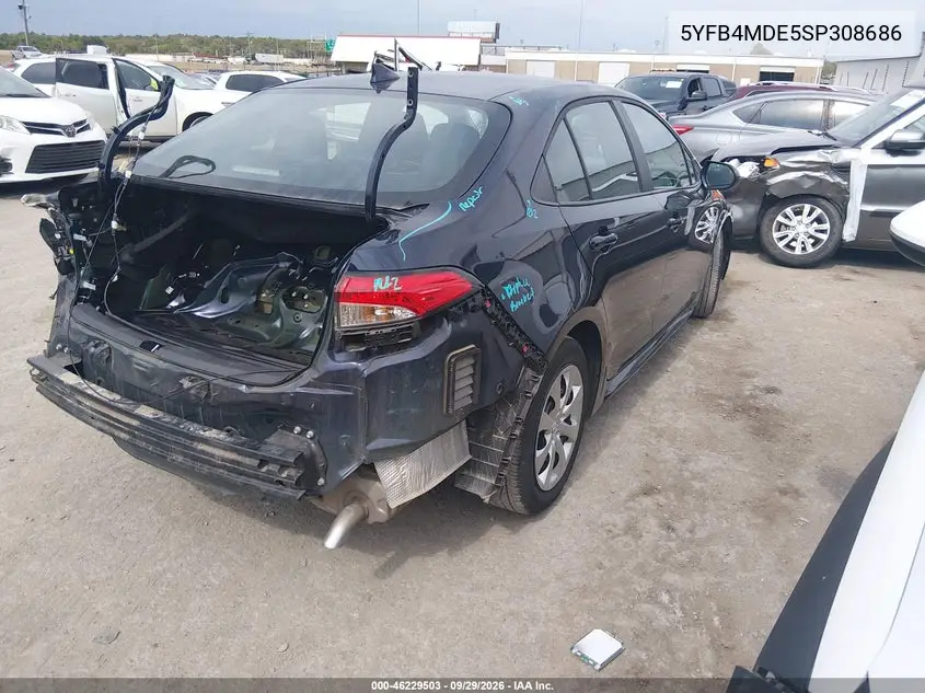 2025 TOYOTA COROLLA VIN 5YFB4MDE5SP308686 — фото 4
