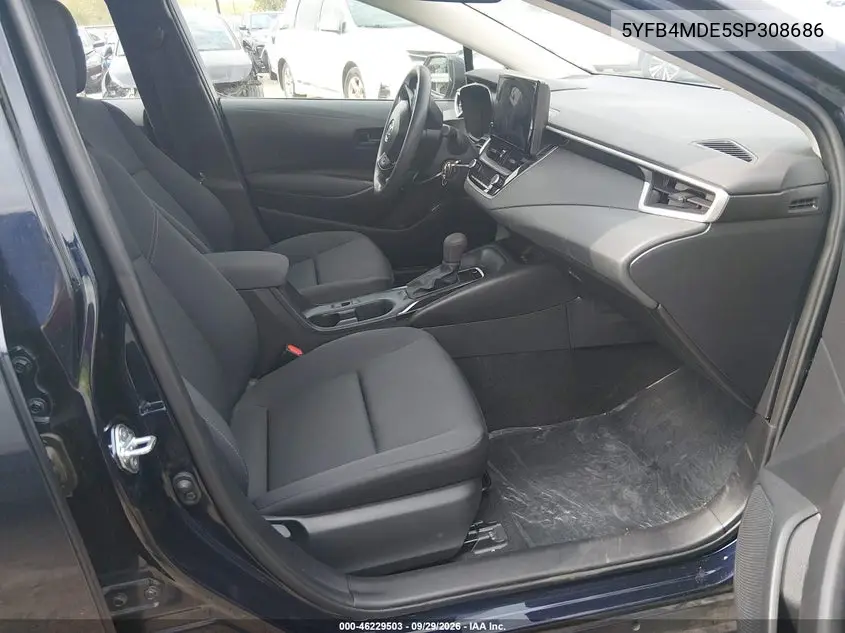 2025 TOYOTA COROLLA VIN 5YFB4MDE5SP308686 — фото 5
