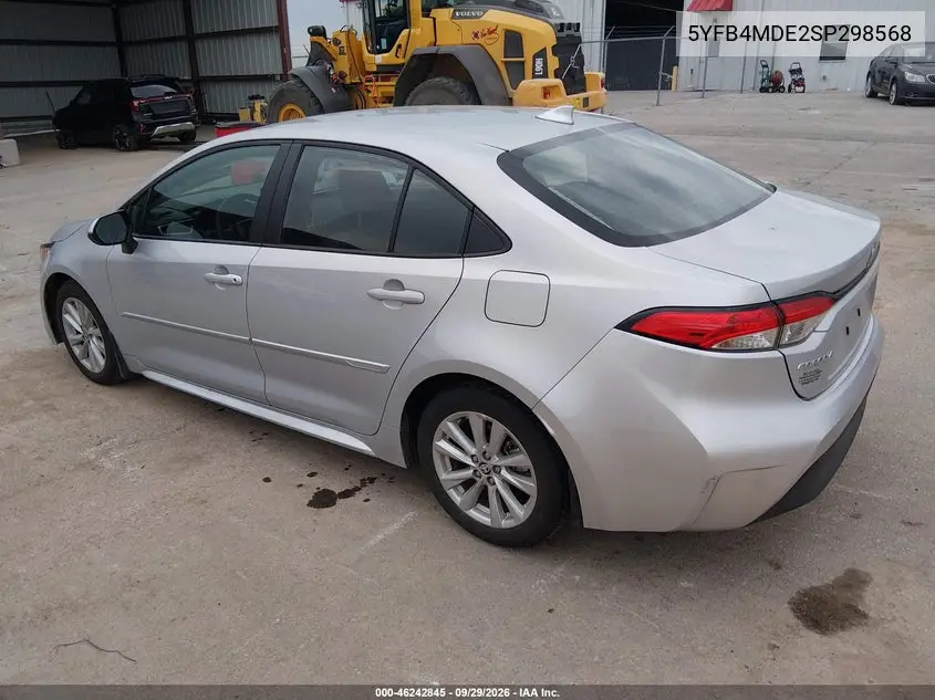 2025 TOYOTA COROLLA VIN 5YFB4MDE2SP298568 — фото 3