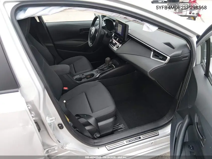 2025 TOYOTA COROLLA VIN 5YFB4MDE2SP298568 — фото 5