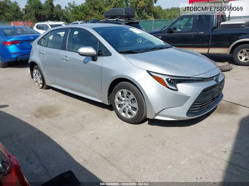 TOYOTA COROLLA 2025, VIN JTDBCMFE7S3099069