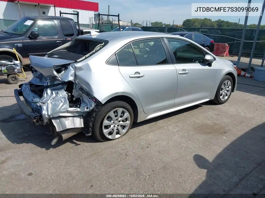 2025 TOYOTA COROLLA VIN JTDBCMFE7S3099069 — фото 4