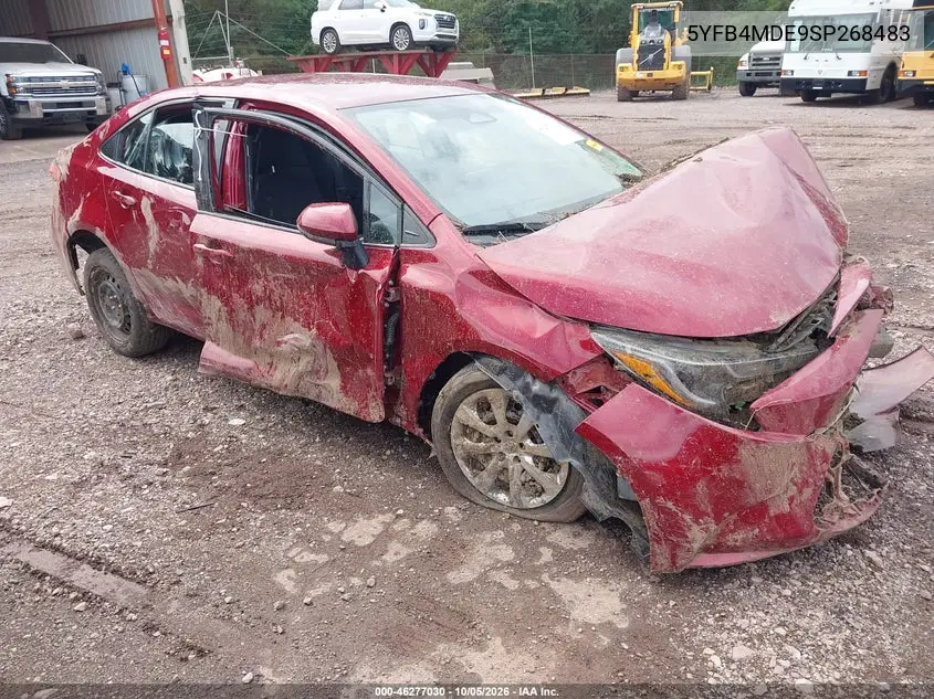TOYOTA COROLLA 2025, VIN 5YFB4MDE9SP268483