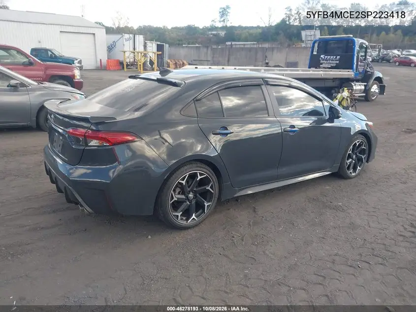 2025 TOYOTA COROLLA VIN 5YFB4MCE2SP223418 — фото 4