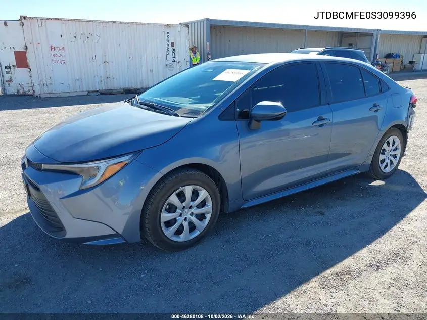 2025 TOYOTA COROLLA VIN JTDBCMFE0S3099396 — фото 2