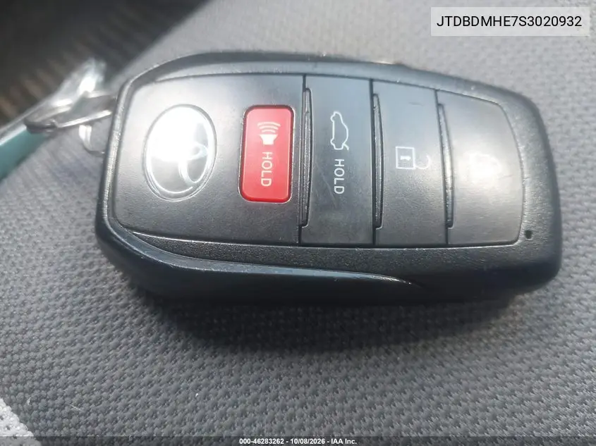 2025 TOYOTA COROLLA VIN JTDBDMHE7S3020932 — фото 11