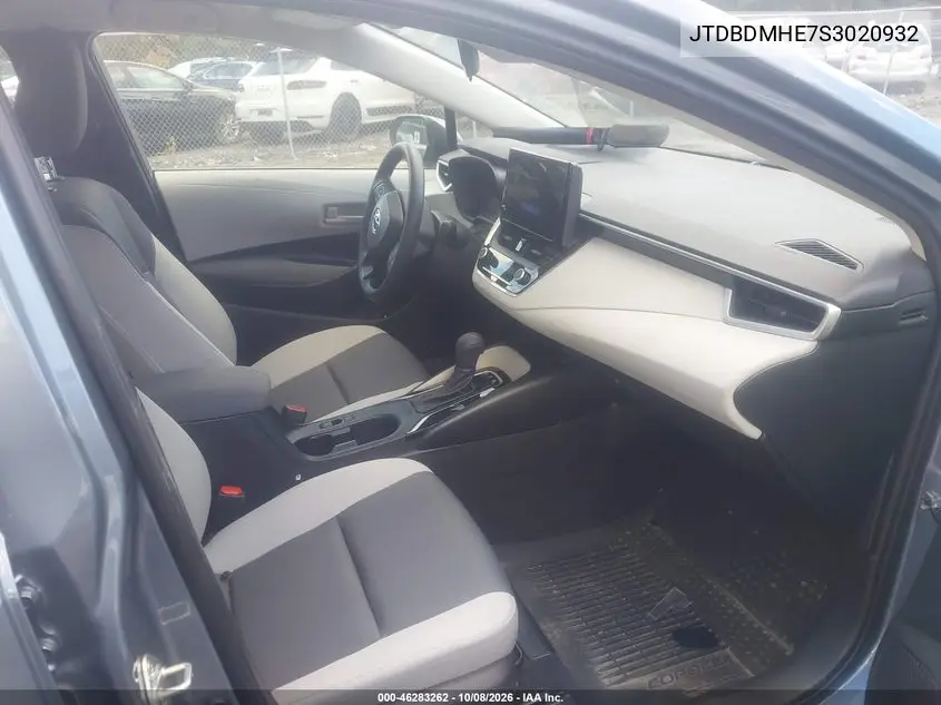 2025 TOYOTA COROLLA VIN JTDBDMHE7S3020932 — фото 5