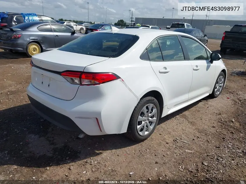 2025 TOYOTA COROLLA VIN JTDBCMFE4S3098977 — фото 4