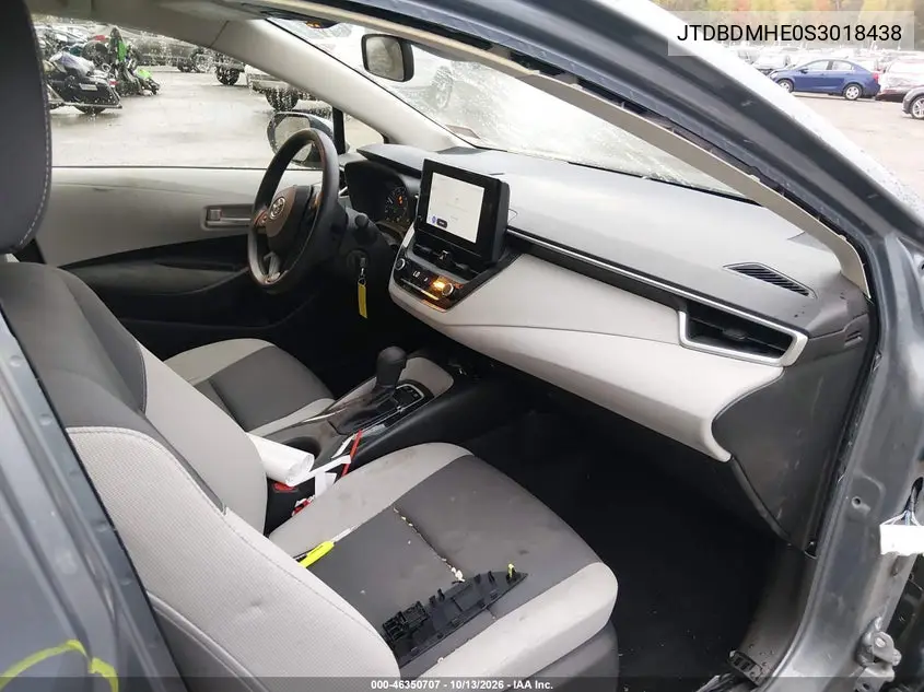 2025 TOYOTA COROLLA VIN JTDBDMHE0S3018438 — фото 5