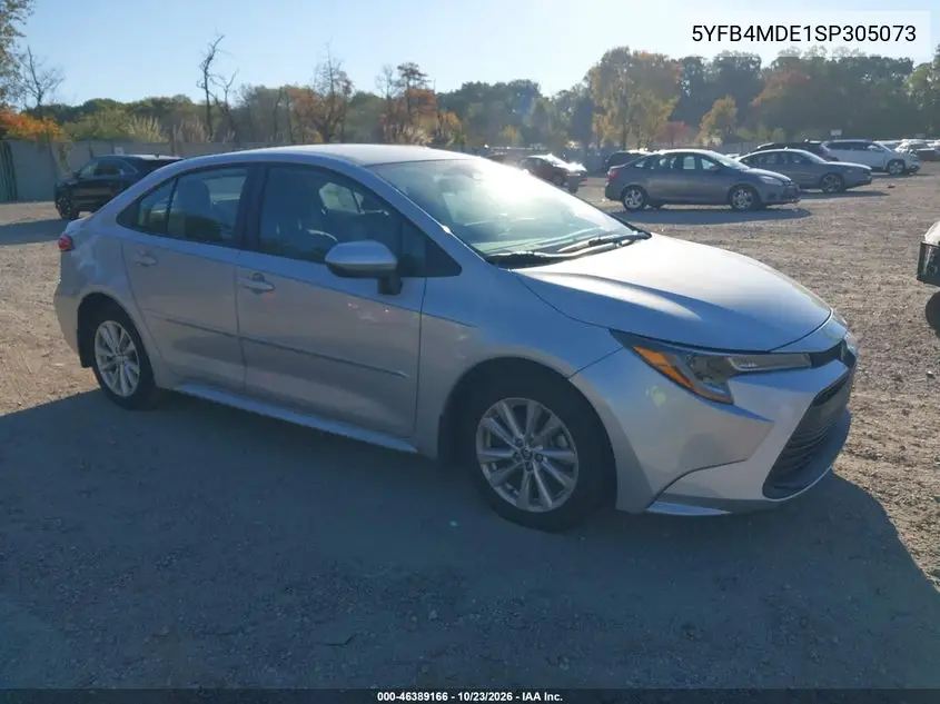 TOYOTA COROLLA 2025, VIN 5YFB4MDE1SP305073