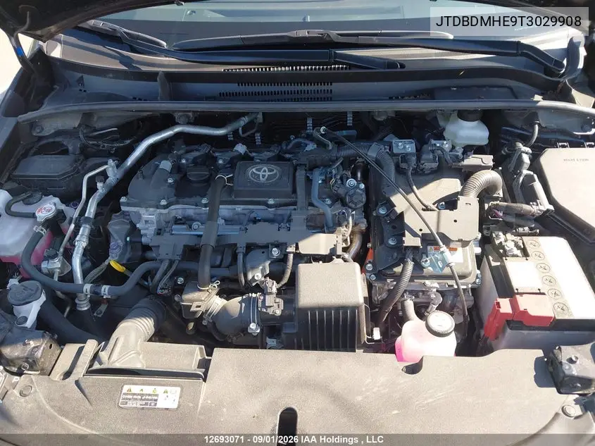 2026 TOYOTA COROLLA VIN JTDBDMHE9T3029908 — фото 10