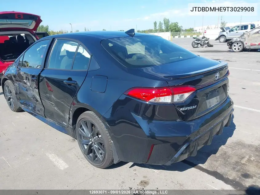 2026 TOYOTA COROLLA VIN JTDBDMHE9T3029908 — фото 3