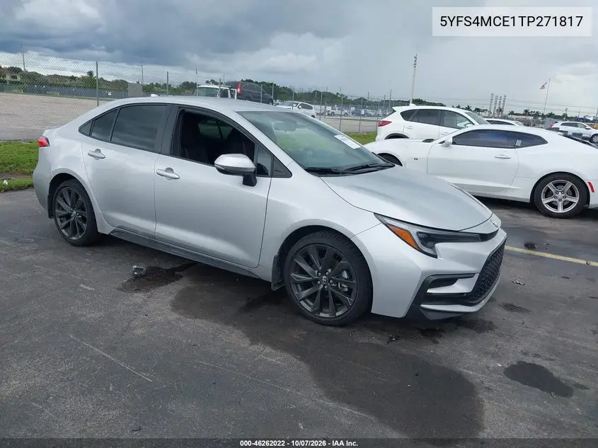 TOYOTA COROLLA 2026, VIN 5YFS4MCE1TP271817