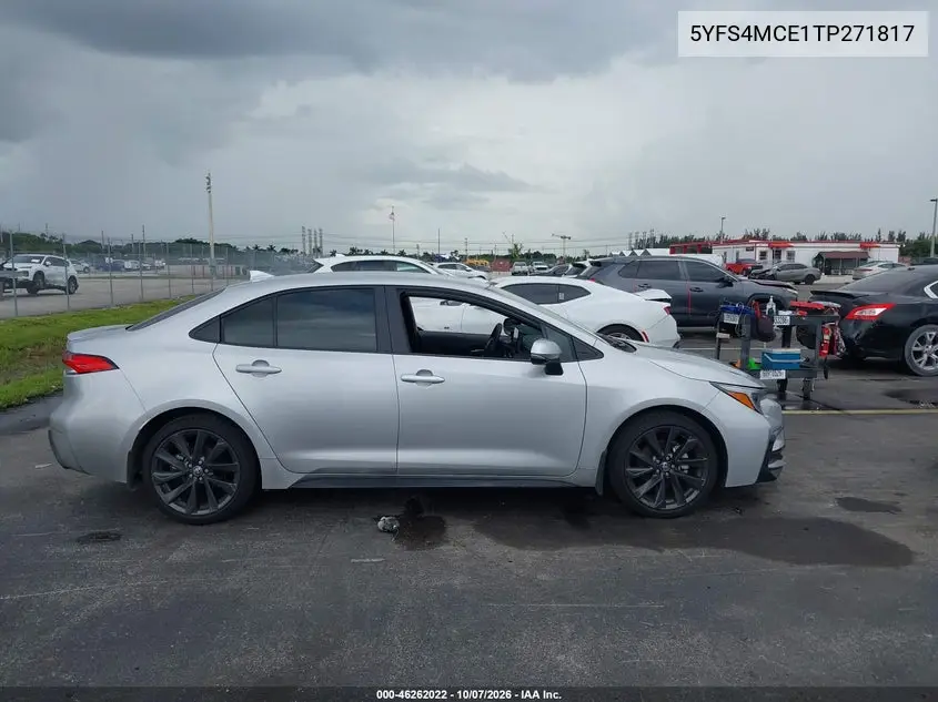 2026 TOYOTA COROLLA VIN 5YFS4MCE1TP271817 — фото 12