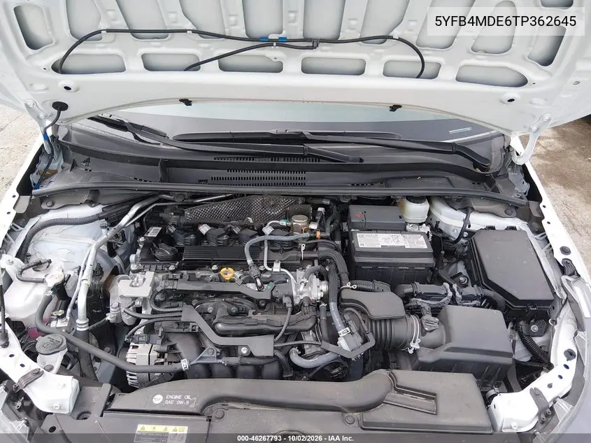 2026 TOYOTA COROLLA VIN 5YFB4MDE6TP362645 — фото 10