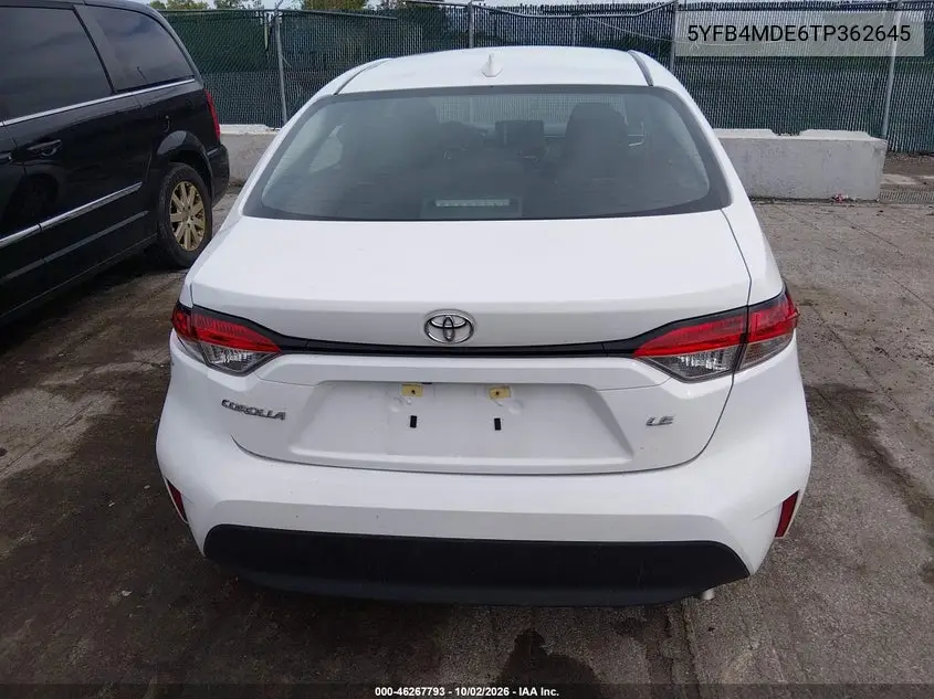 2026 TOYOTA COROLLA VIN 5YFB4MDE6TP362645 — фото 16