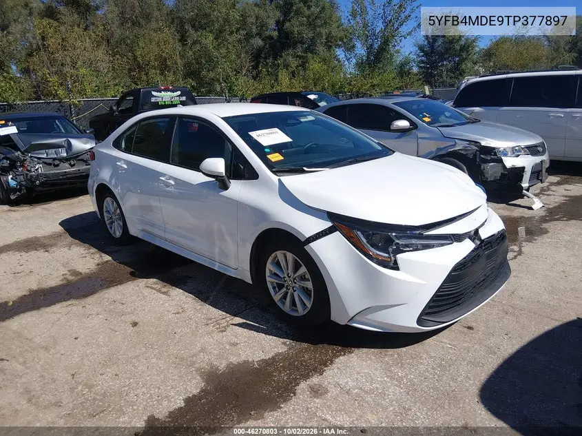 TOYOTA COROLLA 2026, VIN 5YFB4MDE9TP377897