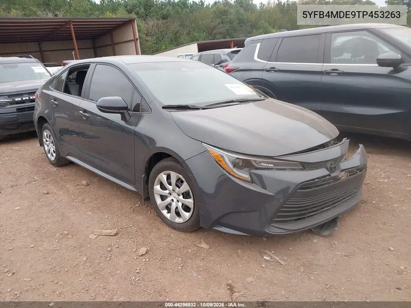 TOYOTA COROLLA 2026, VIN 5YFB4MDE9TP453263