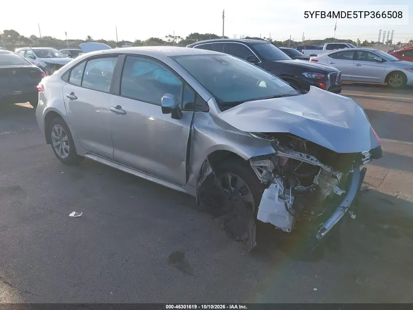 TOYOTA COROLLA 2026, VIN 5YFB4MDE5TP366508