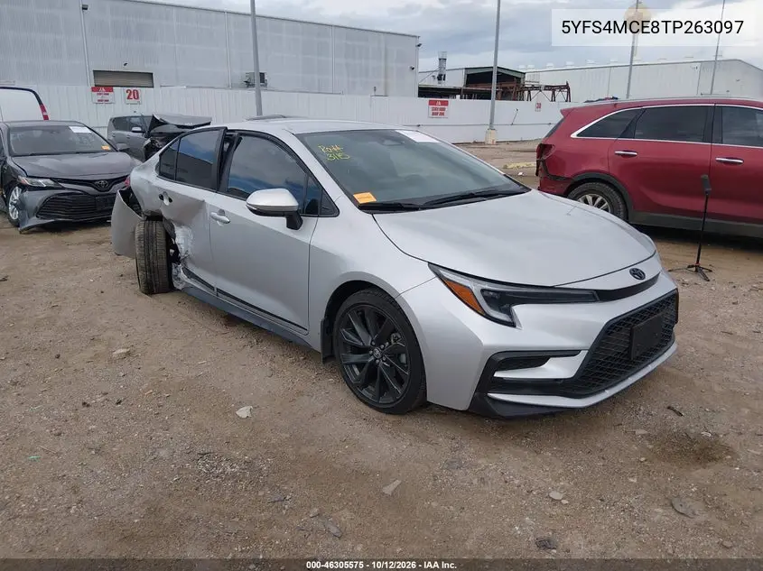 TOYOTA COROLLA 2026, VIN 5YFS4MCE8TP263097