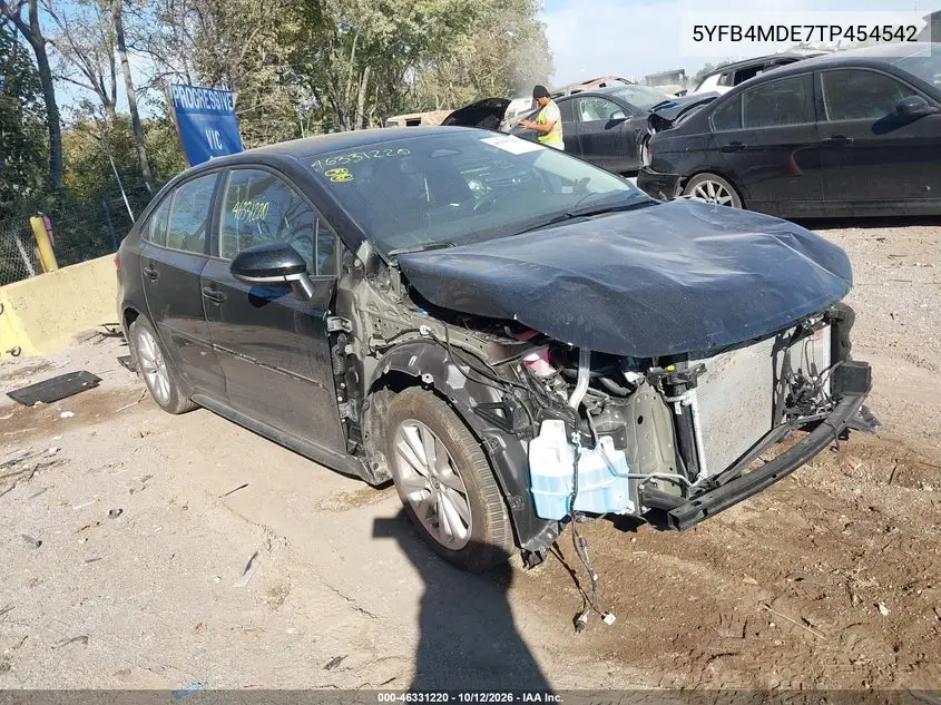 TOYOTA COROLLA 2026, VIN 5YFB4MDE7TP454542
