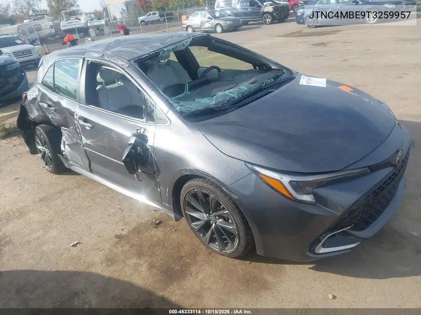 TOYOTA COROLLA 2026, VIN JTNC4MBE9T3259957