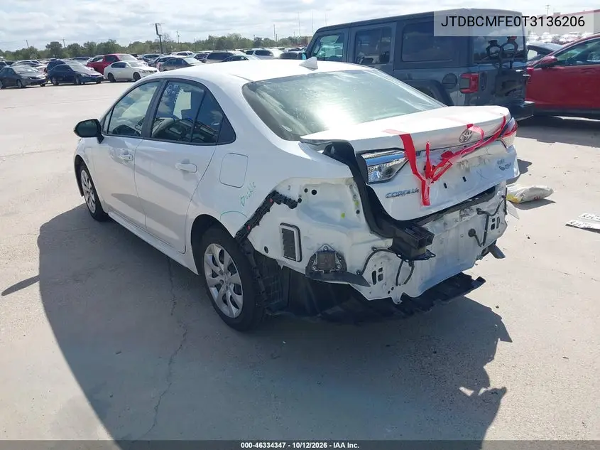 2026 TOYOTA COROLLA VIN JTDBCMFE0T3136206 — фото 3