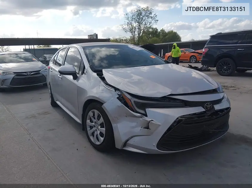 TOYOTA COROLLA 2026, VIN JTDBCMFE8T3133151