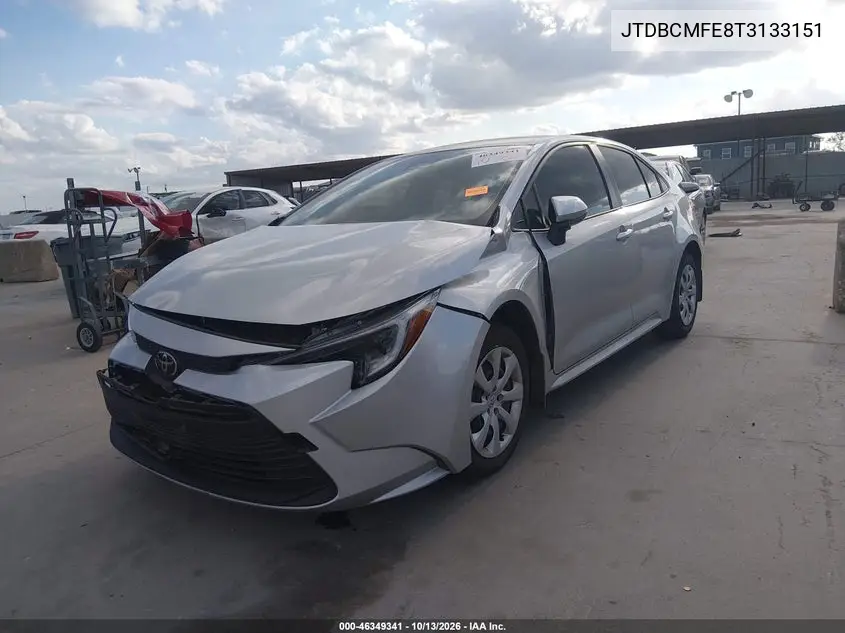 2026 TOYOTA COROLLA VIN JTDBCMFE8T3133151 — фото 2