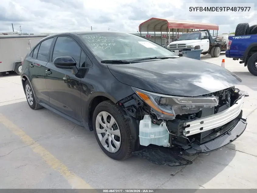 TOYOTA COROLLA 2026, VIN 5YFB4MDE9TP487977