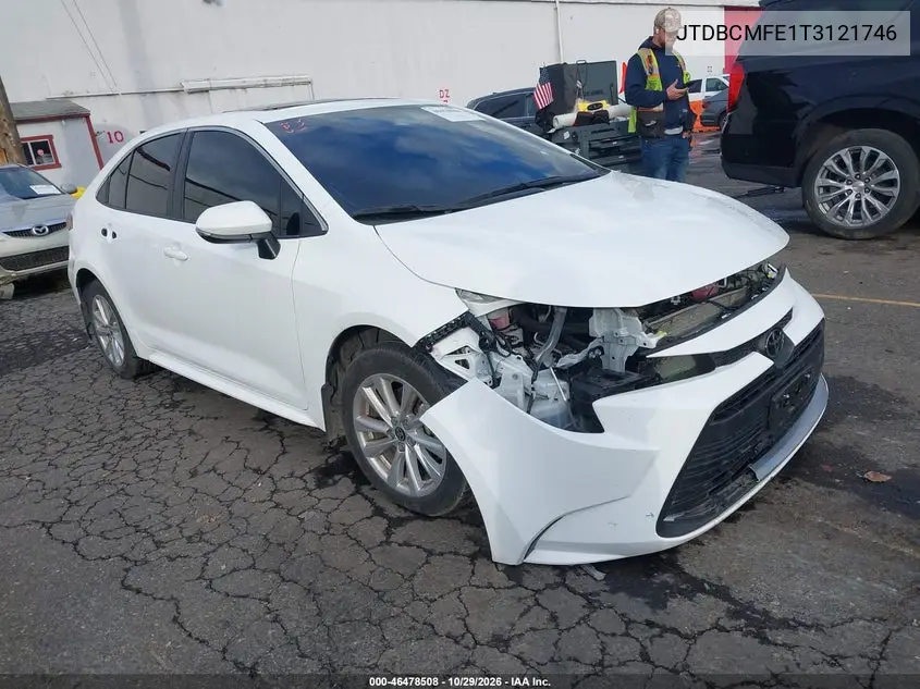 TOYOTA COROLLA 2026, VIN JTDBCMFE1T3121746