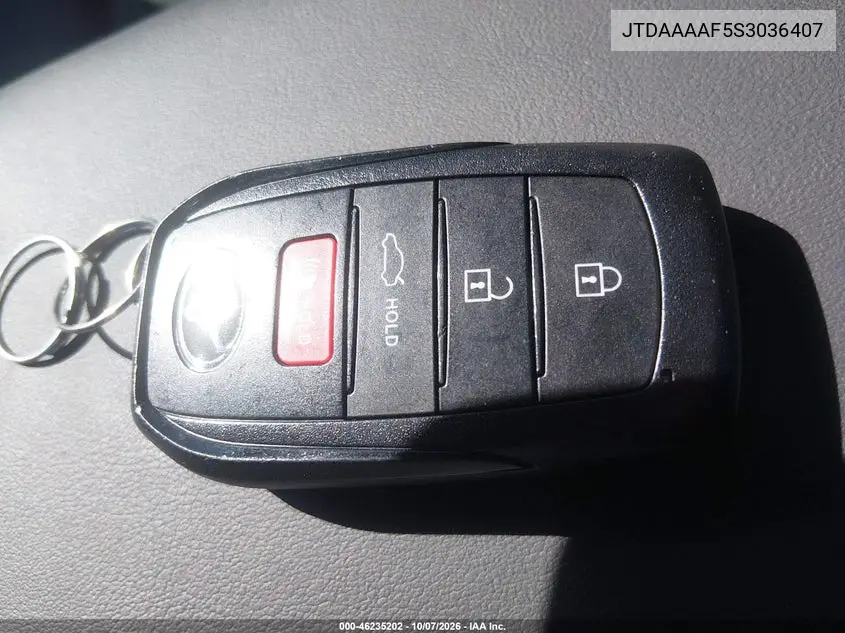 2025 TOYOTA CROWN VIN JTDAAAAF5S3036407 — фото 11
