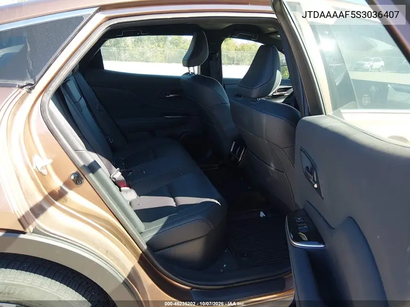 2025 TOYOTA CROWN VIN JTDAAAAF5S3036407 — фото 8