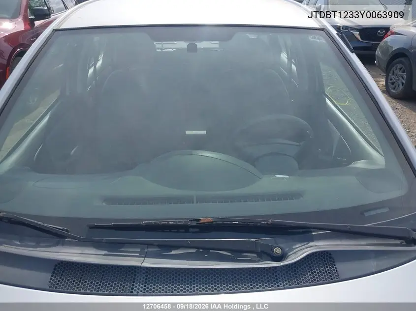 2000 TOYOTA ECHO VIN JTDBT1233Y0063909 — фото 17