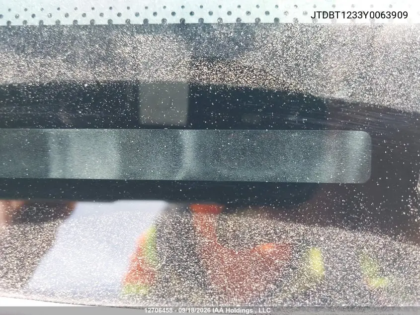 2000 TOYOTA ECHO VIN JTDBT1233Y0063909 — фото 18