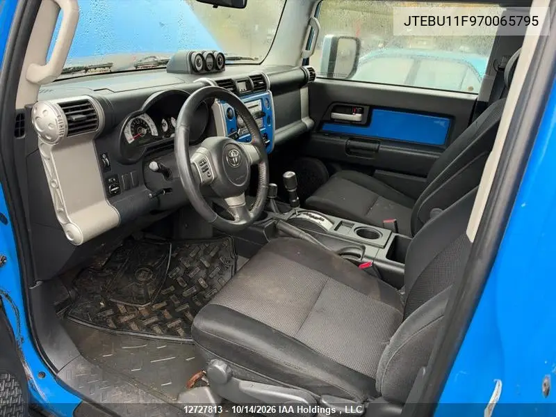 2007 TOYOTA FJ CRUISER VIN JTEBU11F970065795 — фото 5