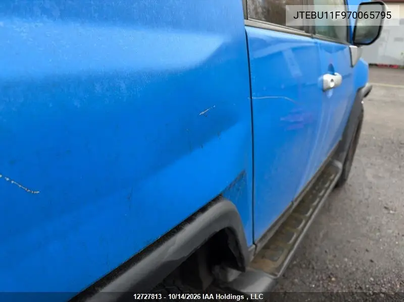 2007 TOYOTA FJ CRUISER VIN JTEBU11F970065795 — фото 6