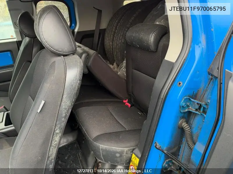 2007 TOYOTA FJ CRUISER VIN JTEBU11F970065795 — фото 9