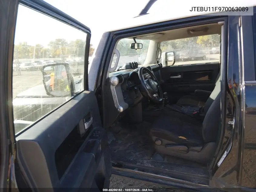 2007 TOYOTA FJ CRUISER VIN JTEBU11F970063089 — фото 5
