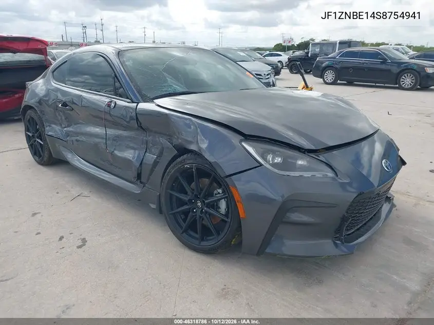 TOYOTA GR 86 2025, VIN JF1ZNBE14S8754941