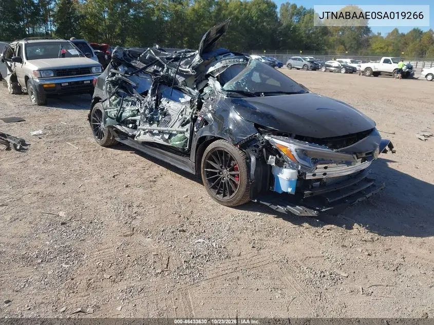 TOYOTA GR COROLLA 2025, VIN JTNABAAE0SA019266