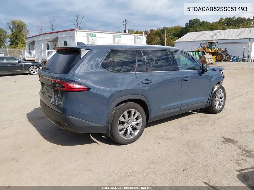 2025 TOYOTA GRAND HIGHLANDER VIN 5TDACAB52SS051493 — фото 4