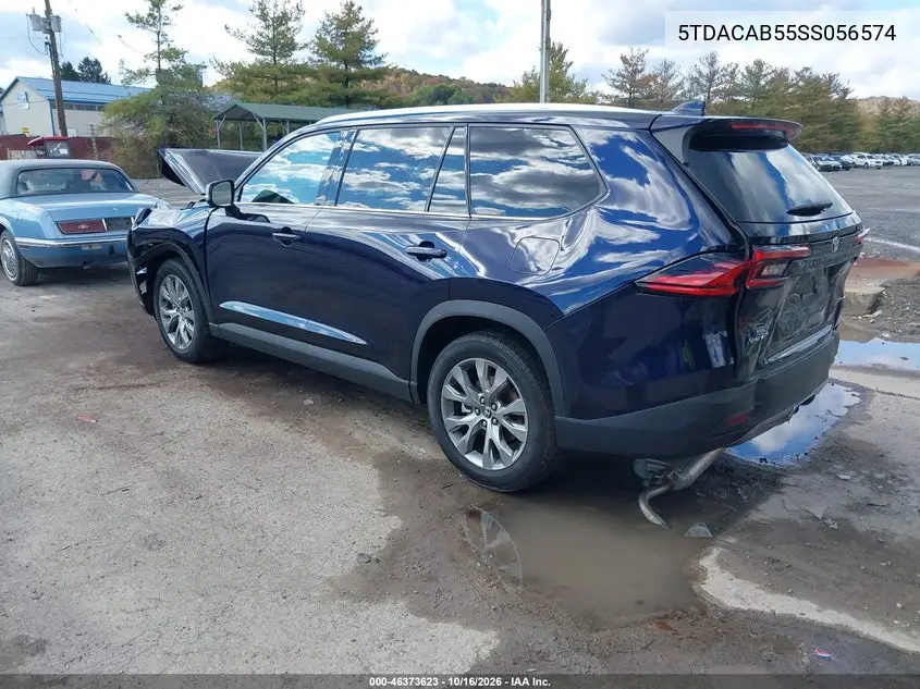 2025 TOYOTA GRAND HIGHLANDER VIN 5TDACAB55SS056574 — фото 3