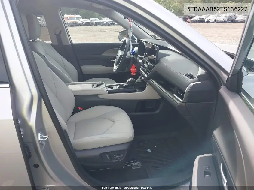 2026 TOYOTA GRAND HIGHLANDER VIN 5TDAAAB52TS136227 — фото 5