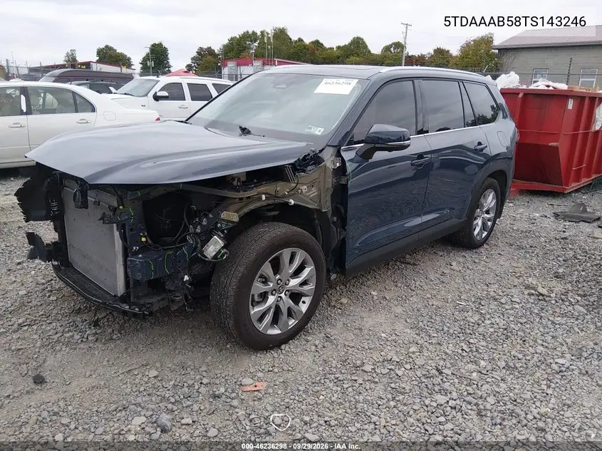 2026 TOYOTA GRAND HIGHLANDER VIN 5TDAAAB58TS143246 — фото 2