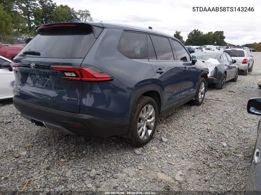 2026 TOYOTA GRAND HIGHLANDER VIN 5TDAAAB58TS143246 — фото 4