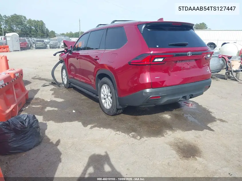 2026 TOYOTA GRAND HIGHLANDER VIN 5TDAAAB54TS127447 — фото 3
