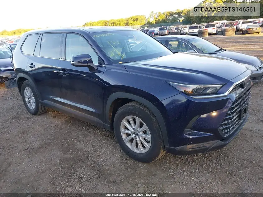 TOYOTA GRAND HIGHLANDER 2026, VIN 5TDAAAB59TS146561