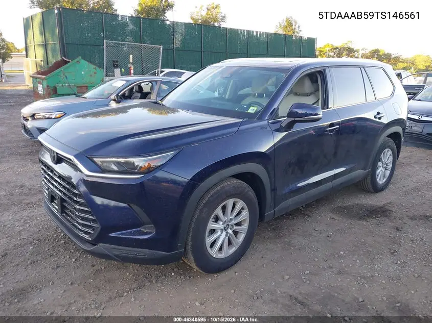 2026 TOYOTA GRAND HIGHLANDER VIN 5TDAAAB59TS146561 — фото 2