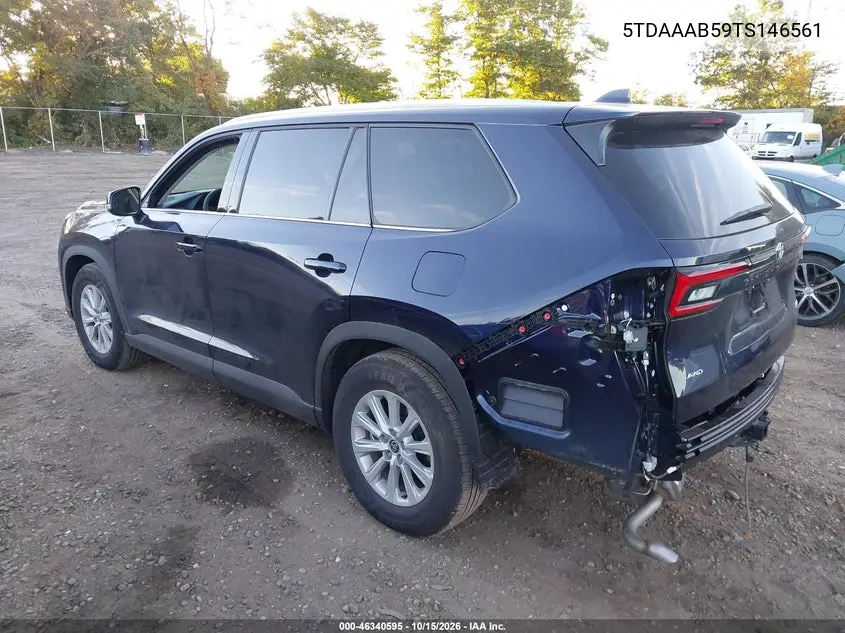 2026 TOYOTA GRAND HIGHLANDER VIN 5TDAAAB59TS146561 — фото 3